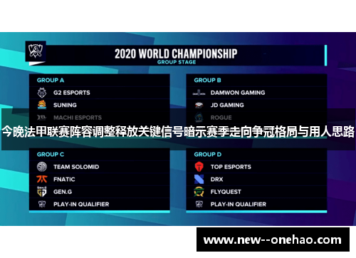 今晚法甲联赛阵容调整释放关键信号暗示赛季走向争冠格局与用人思路 今晚法甲联赛阵容调整释放关键信号暗示赛季走向争冠格局与用人思路